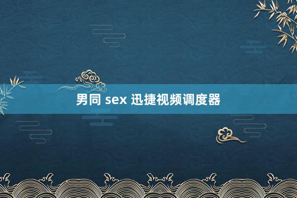 男同 sex 迅捷视频调度器